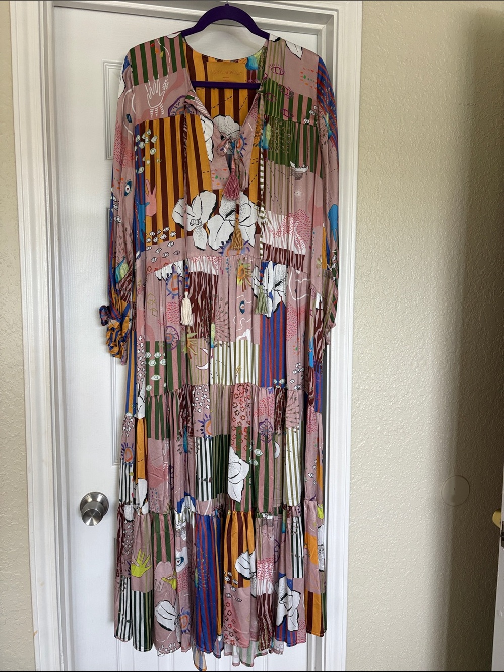 Stunning Bohemian Floral Maxi Dress by South African Designer Asha : Eleven